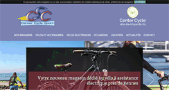 Desktop Screenshot of centercyclesport.com